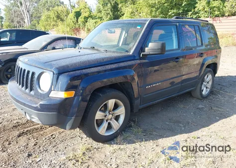2012 Jeep Patriot Latitude из США, поврежденный, VIN 1C4NJPFB7CD605490
